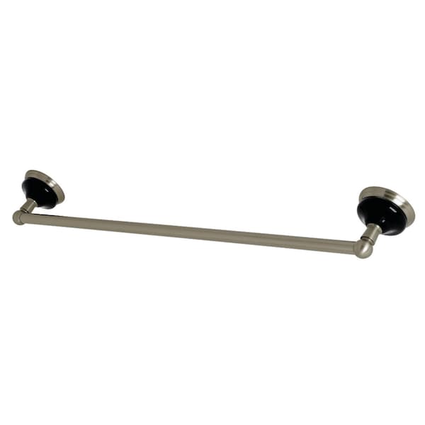 BA9111BN Water Onyx 24" Towel Bar, Brushed Nickel